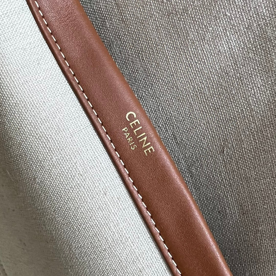GLAMI Large Cabas Thais In Textile Natural / Tan For Women 16in/41cm 196762DST.02NT