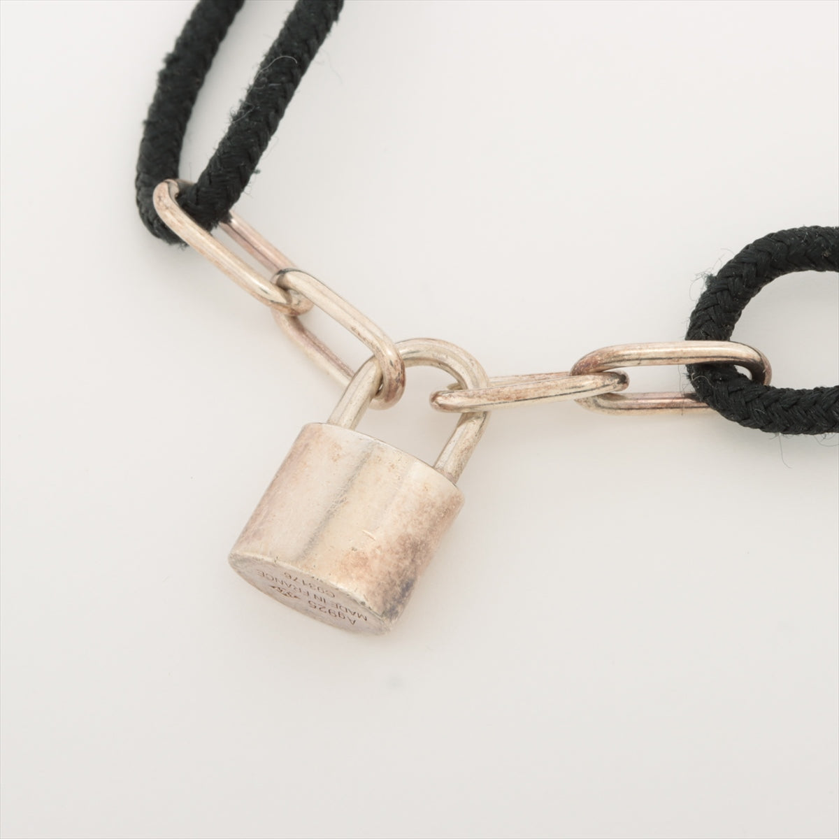 Louis Vuitton Bracelet Lock Armband 925 6.2g Silver
