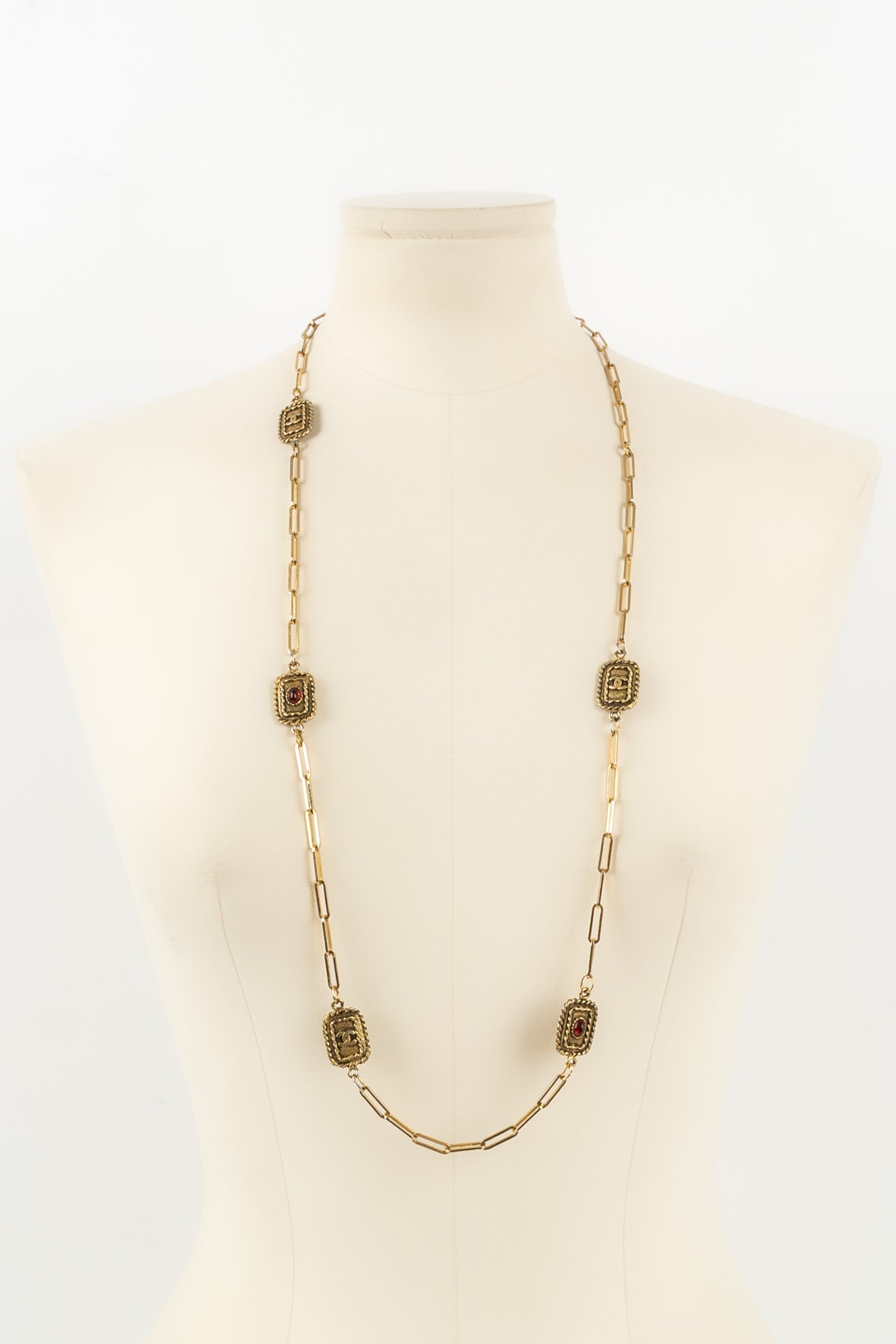 Collier dorÃƒÆ’Ã‚Â© Chanel 1984