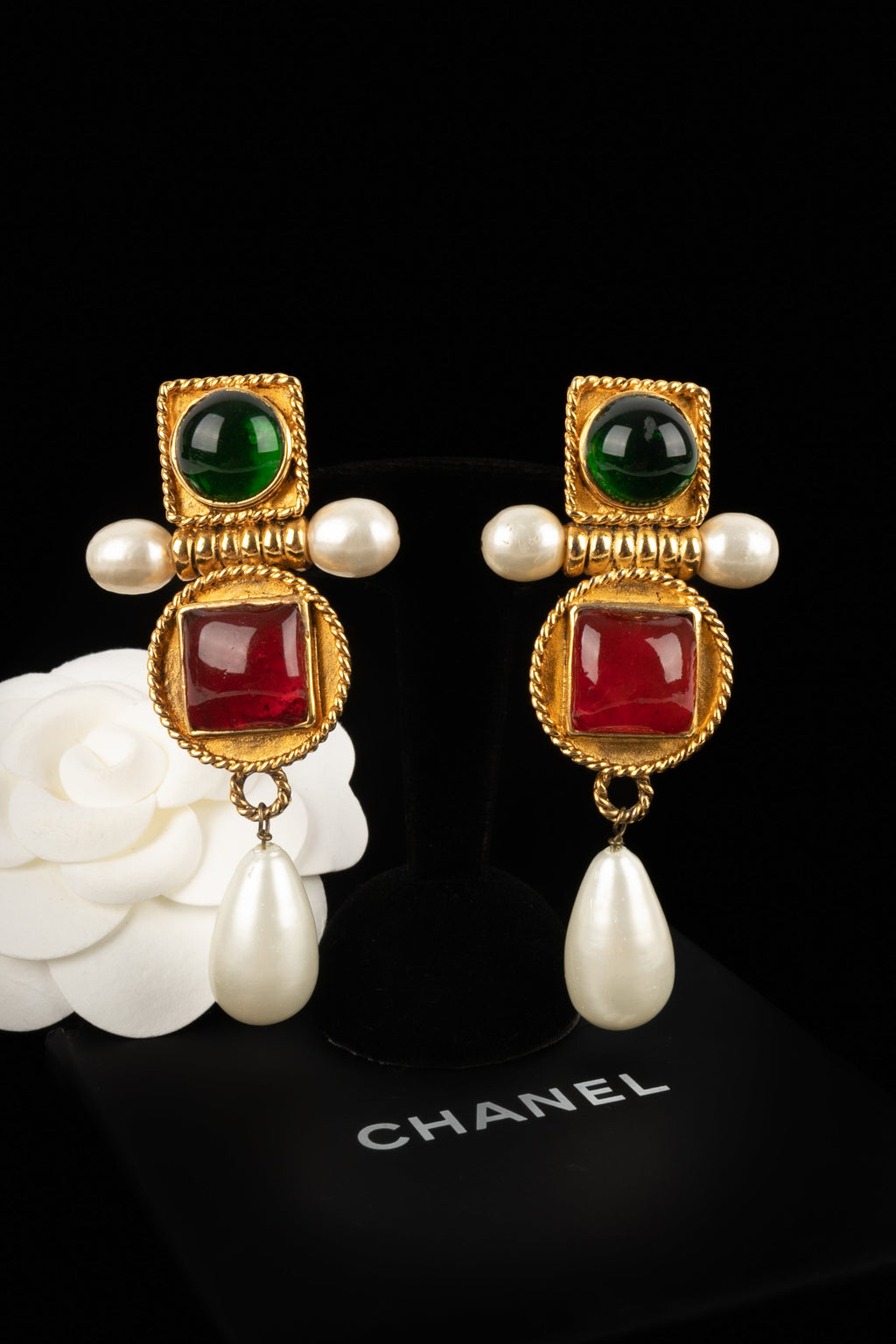 Boucles d'oreilles Chanel 1990
