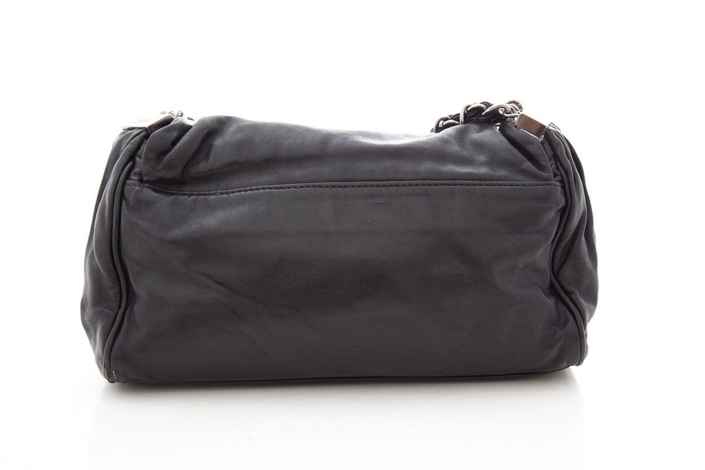 Chanel Black Rock and Chain Shoulder Bag