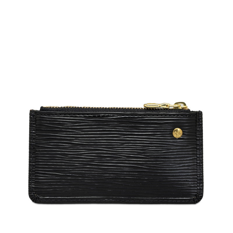 Louis Vuitton Epi Pochetteclare Coin Case M63802 Noneir Black Leather  Louis Vuitton