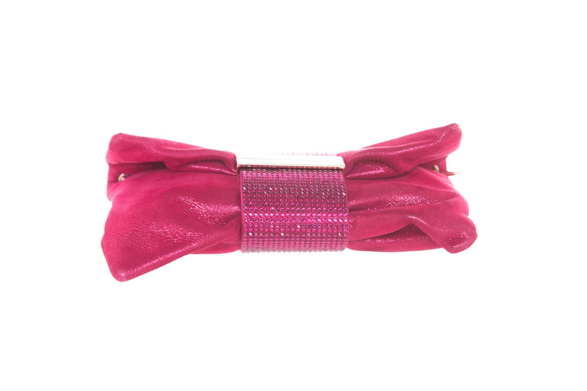 Jimmy Choo Pink Crystal Detail  Handbag