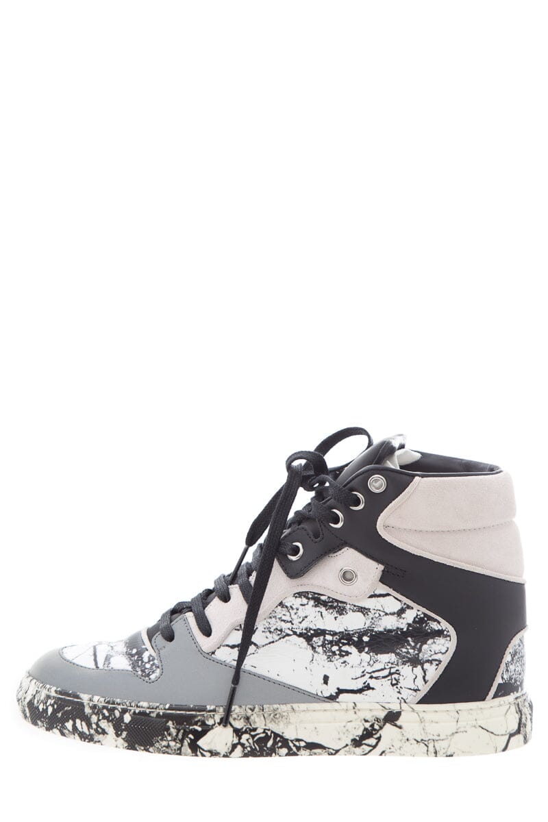 Balenciaga Black & White Sneakers SZ 37