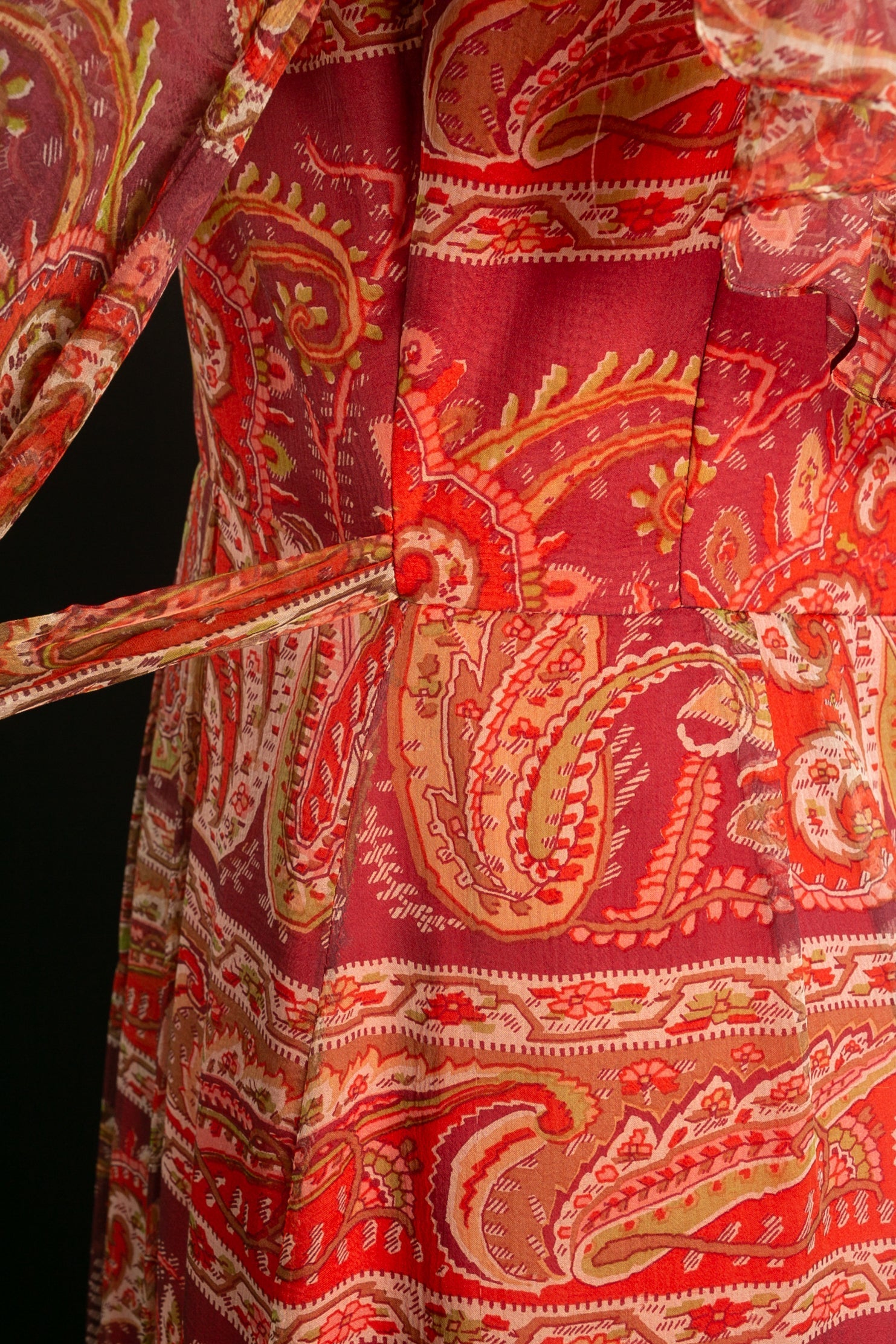 Robe en mousseline imprimÃƒÆ’Ã‚Â©e Thea Porter
