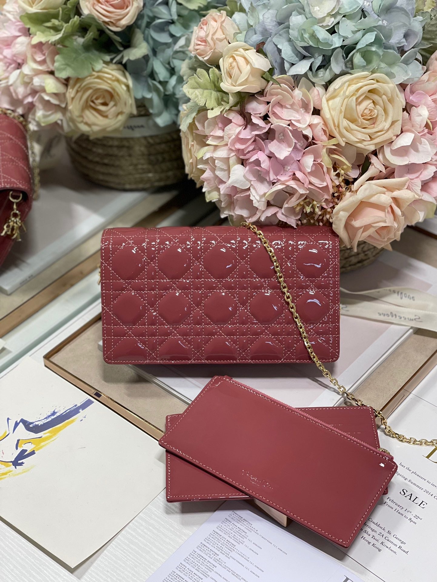 GLAMI Lady Pouch Crimson, For Women, WomenÃ¢â‚¬â„¢s Handbags 8.5in/21.5cm CD