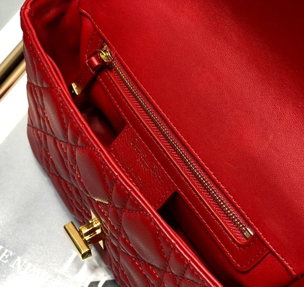 GLAMI Small Caro Bag Red For Women, WomenÃ¢â‚¬â„¢s Handbags, Shoulder Bags, Crossbody Bags 20cm/8in CD