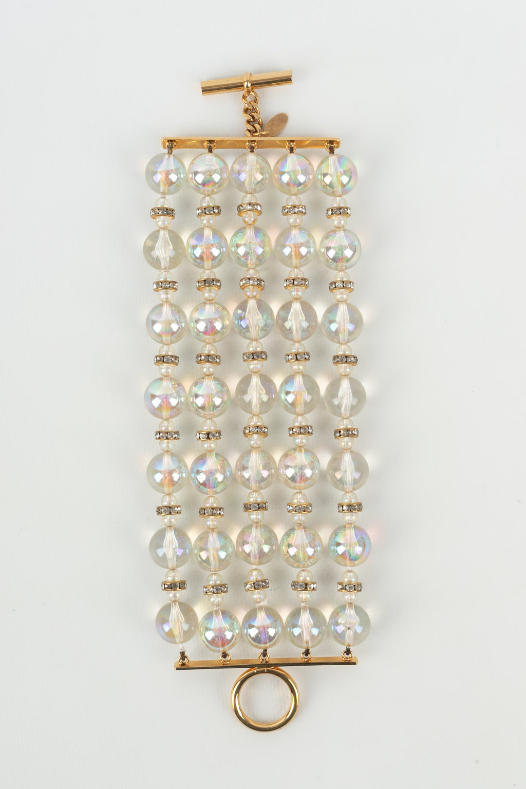 Bracelet de perles Chanel 1990s