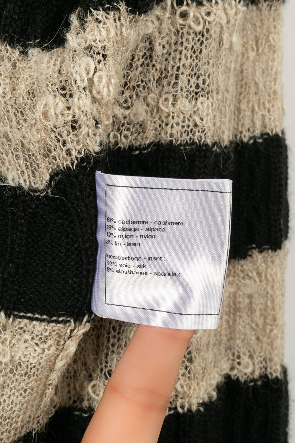 Gilet en cachemire Chanel