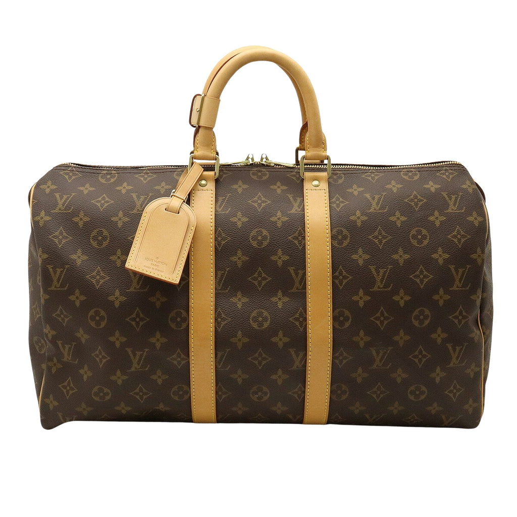 Louis Vuitton Keepall 45  Canvas Travel Bag ()