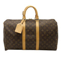 Louis Vuitton Keepall 45  Canvas Travel Bag ()