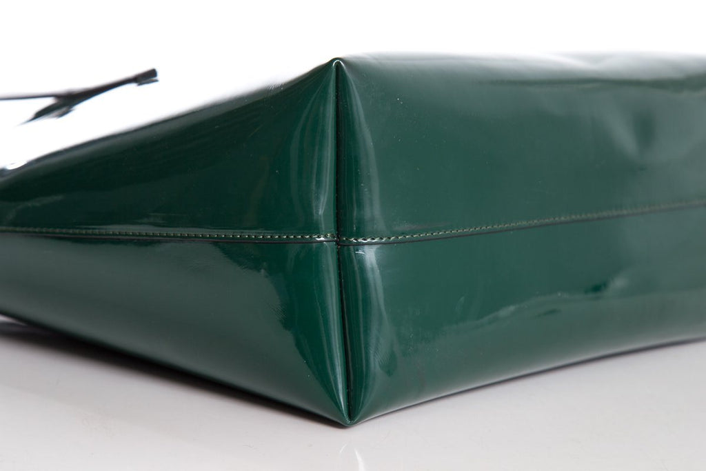 Marni Forest Green Shopping Tote
