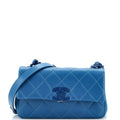 CHANEL My Everything Flap Bag Quilted Caviar Small