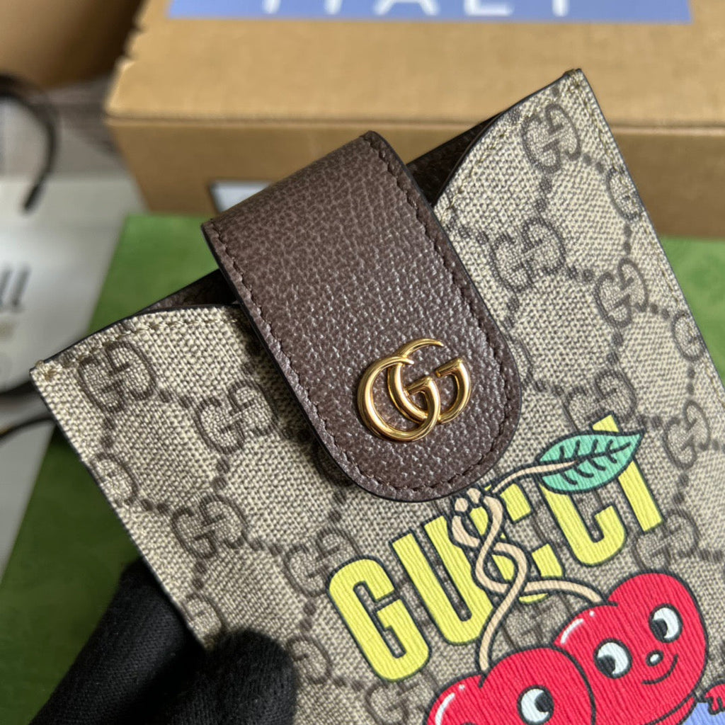 gg Superme Mini Bag Beige And Ebony gg Supreme Canvas  For Women 6.7in/17cm gg 