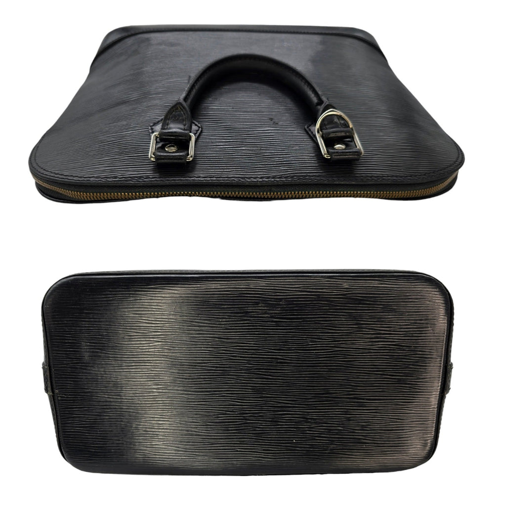 Louis Vuitton 2006 Black EPI Alma PM Satchel