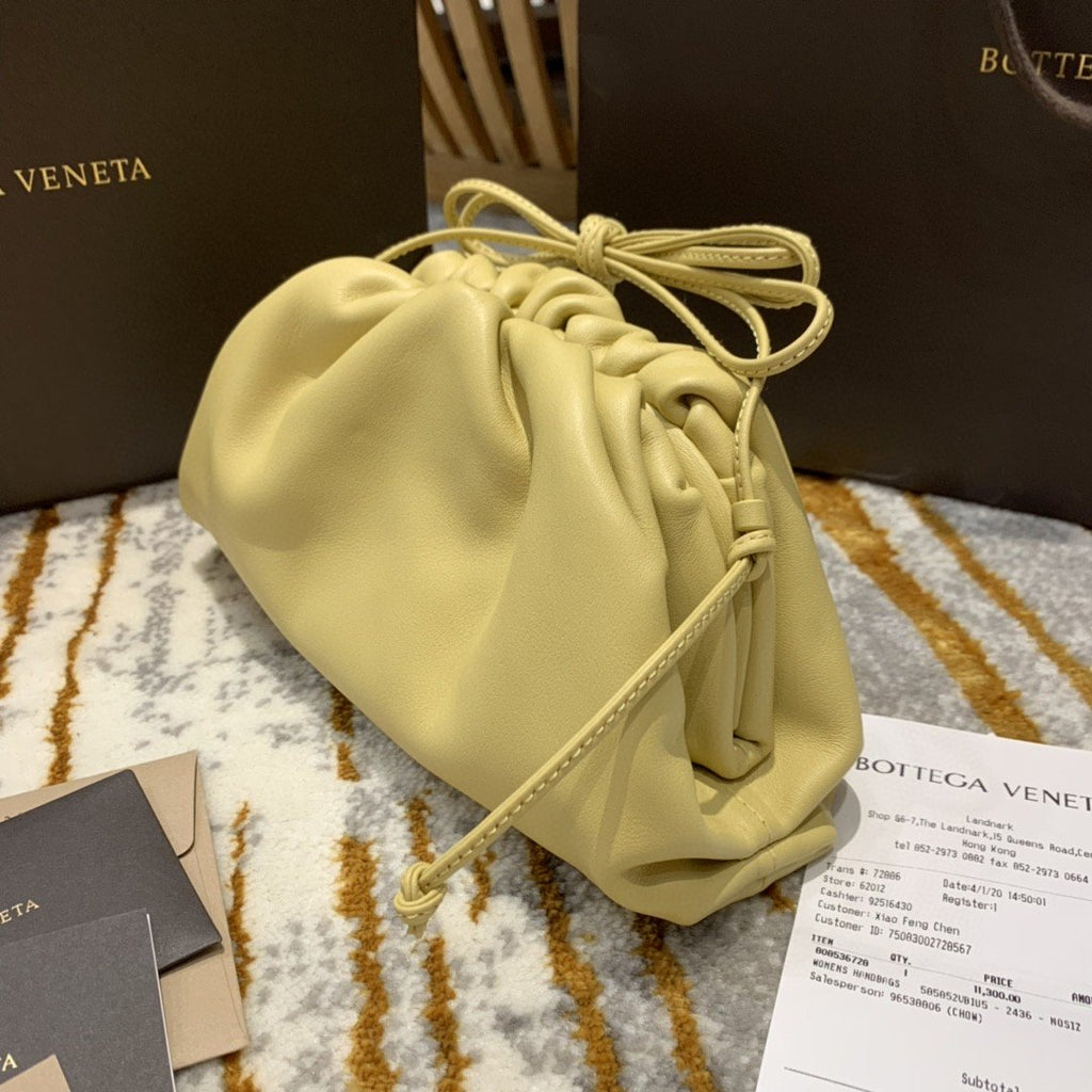 GLAMI Mini Pouch For Women 8.6in/22cm In Yellow