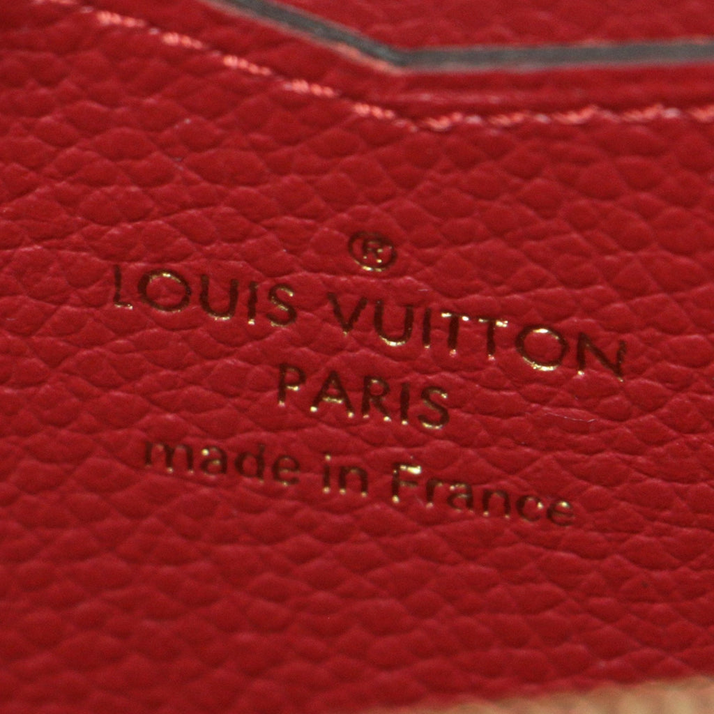 Louis Vuitton Porte Monnaie Zippy  Canvas Wallet  ()