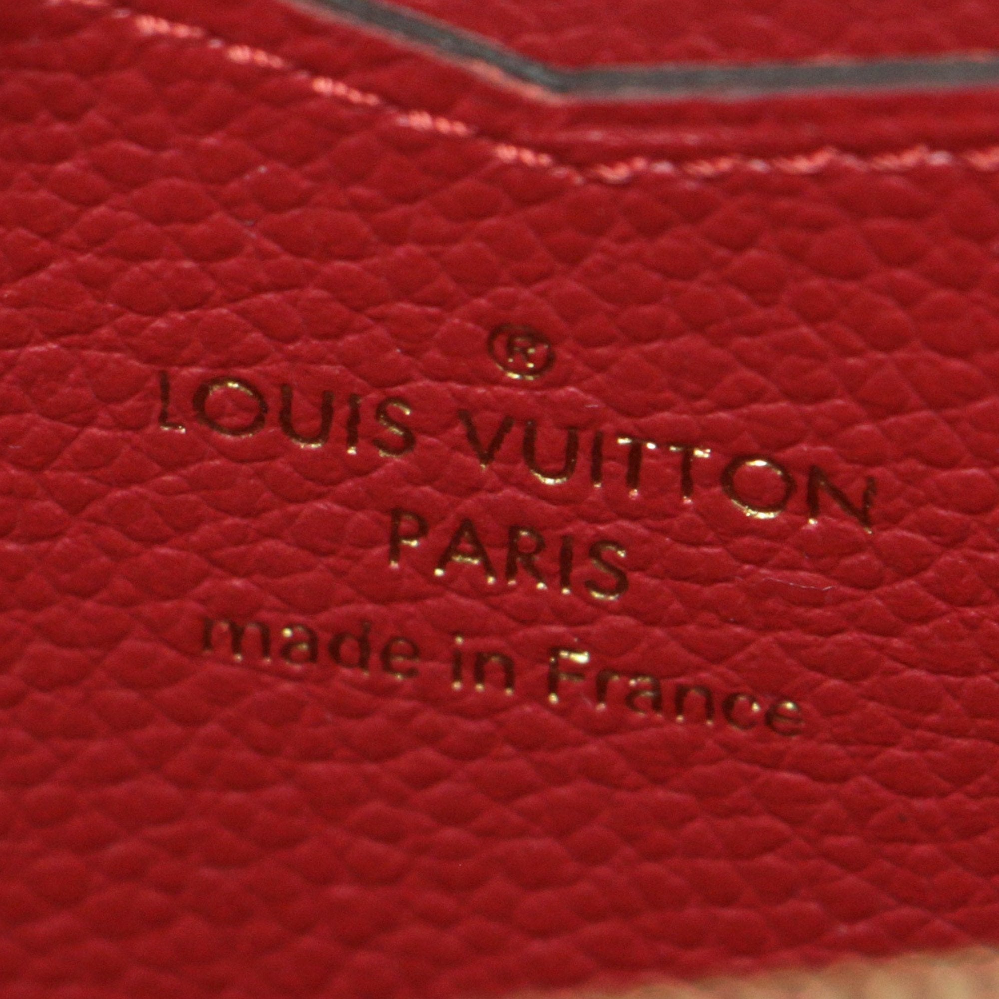Louis Vuitton Porte Monnaie Zippy  Canvas Wallet  ()