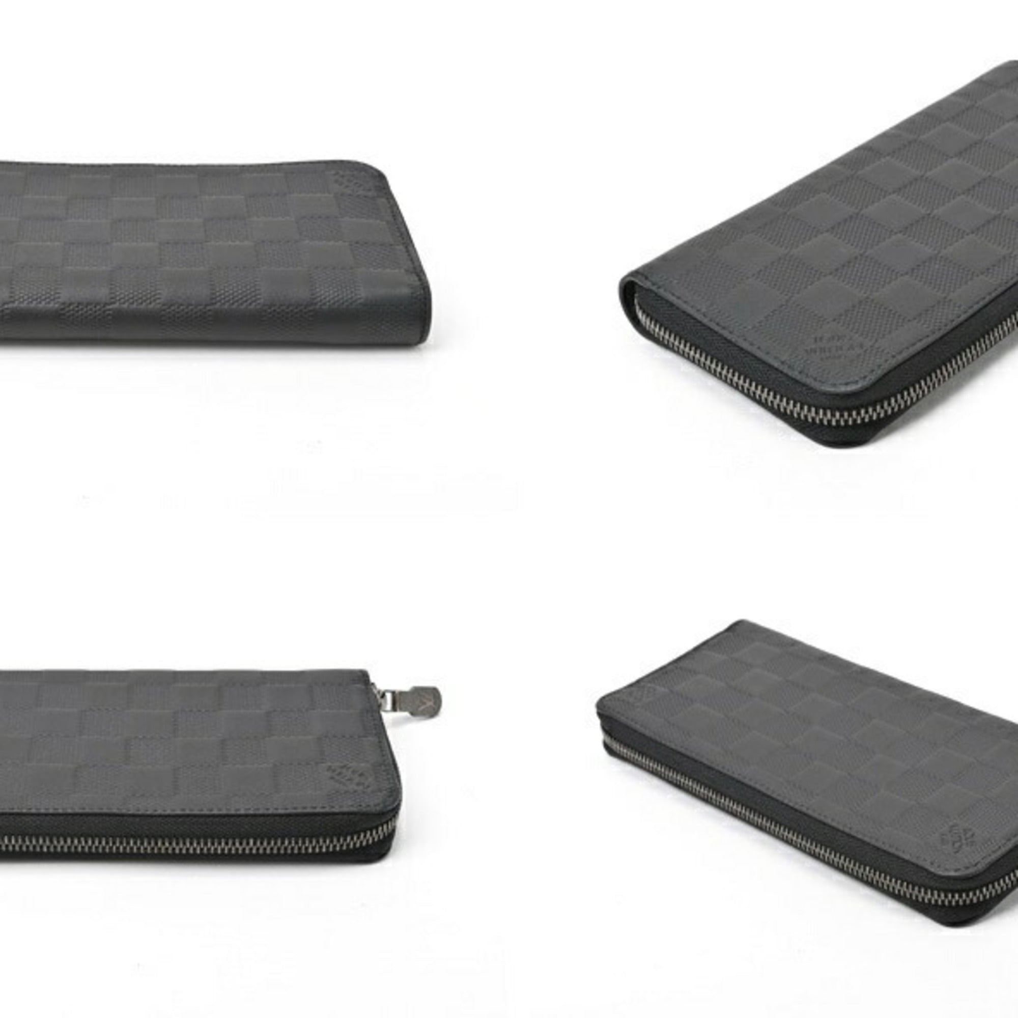 Louis Vuitton Zippy Wallet Vertical  Leather Wallet