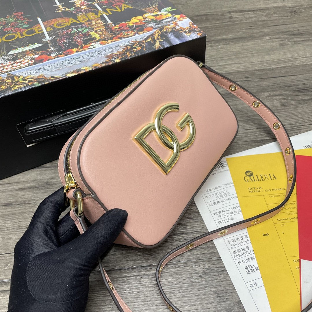 GLAMI Crossbody 3.5 Bag Light Pink For Women 7.5in/19cm GLAMI
