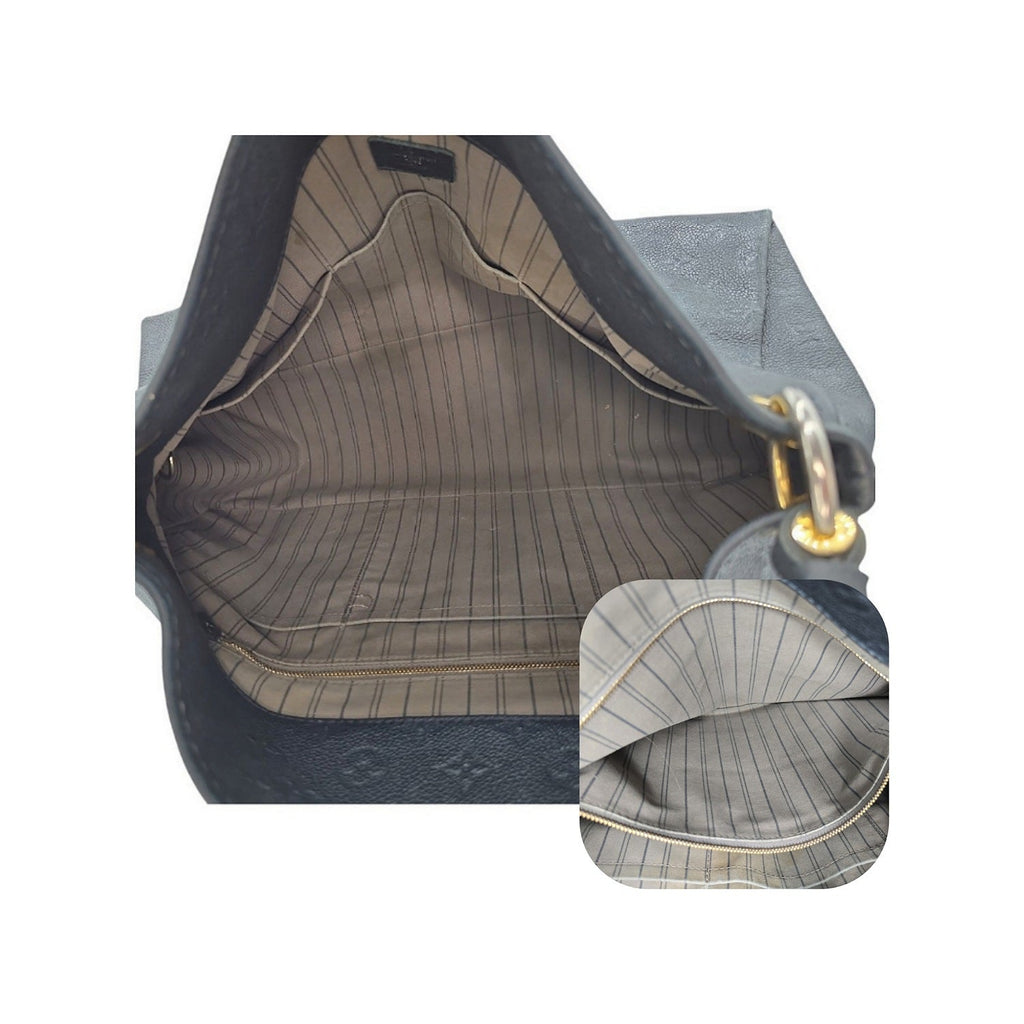 Louis Vuitton Monogram Empreinte Leather Artsy Hobo Bag
