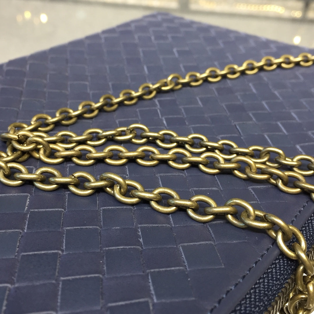 GLAMI Chain Shoulder Bag Blue, For Women, WomenÃƒÂ¢Ã¢â€šÂ¬Ã¢â€žÂ¢s Bags 9.6in/24.5cm
