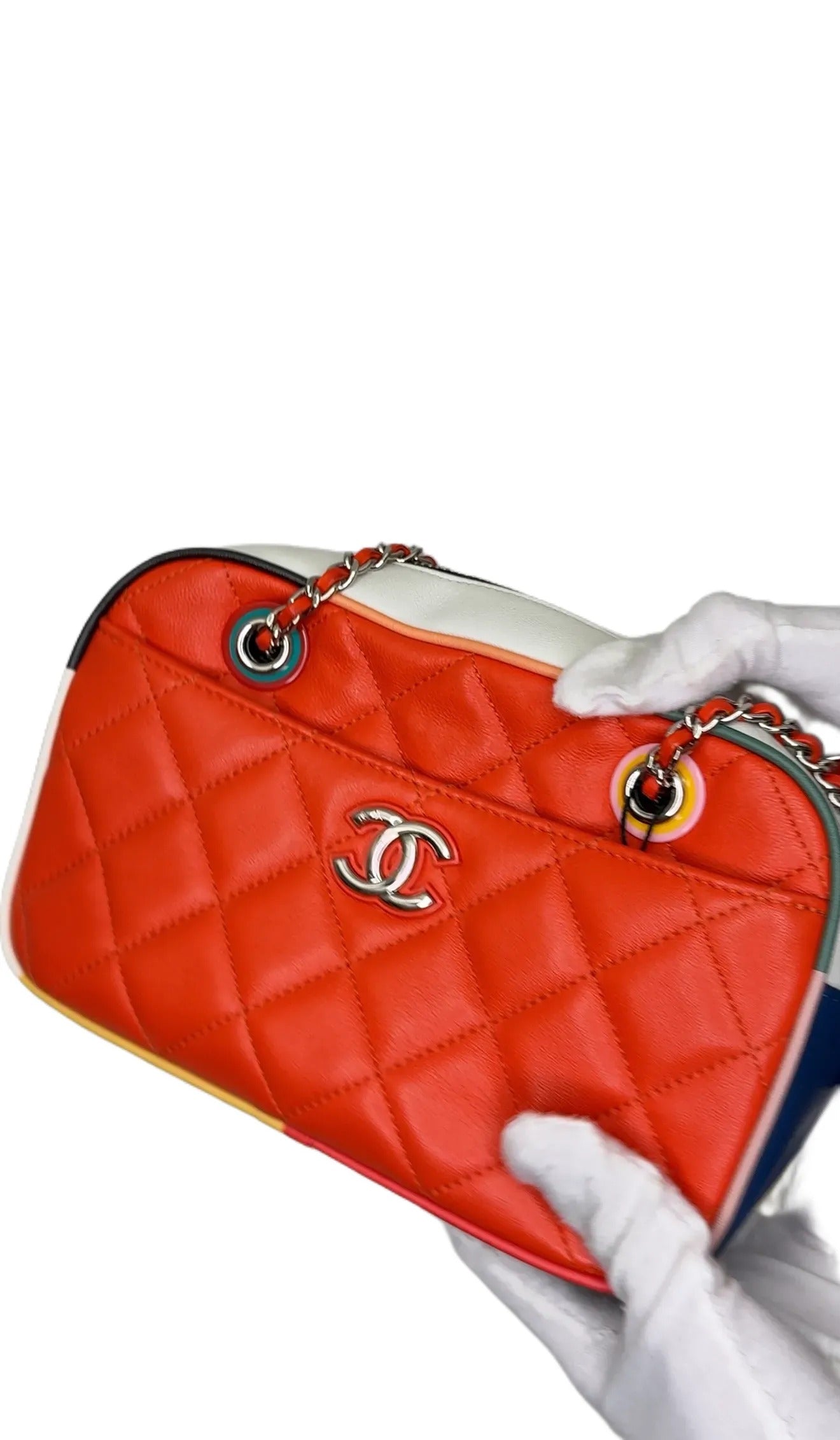 Cuba Camera Bag Quilted Lambskin Small B8-41