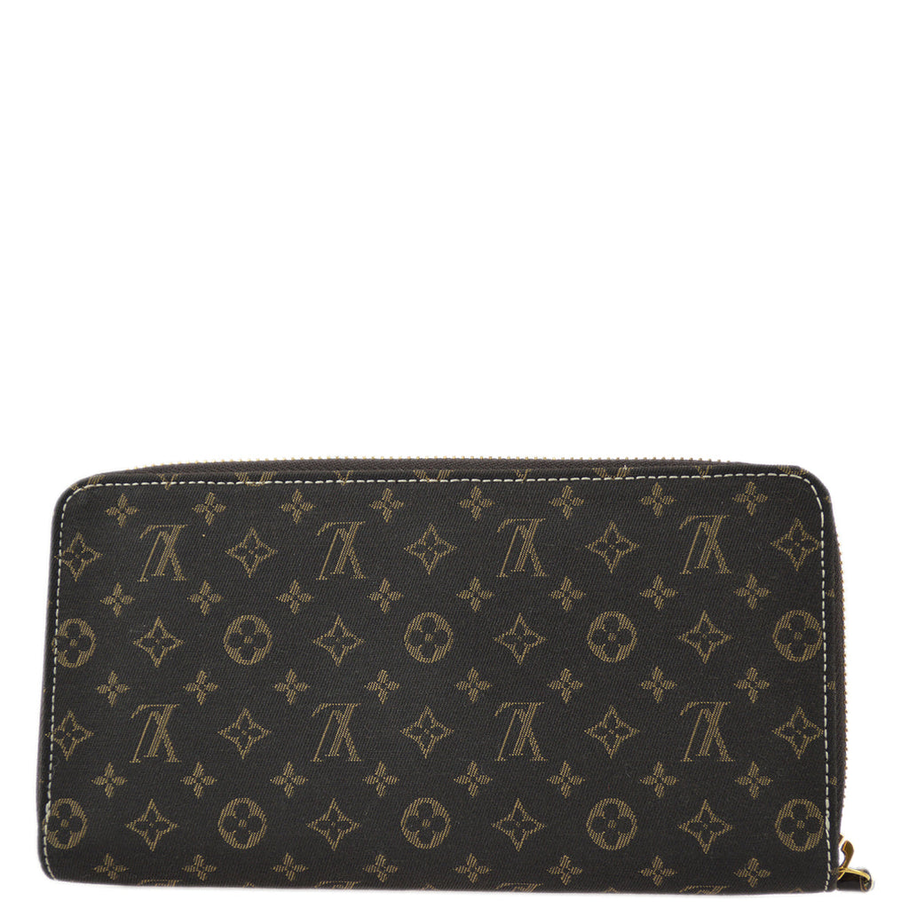 Louis Vuitton Brown Monogram Idylle Zippy Wallet M63009
