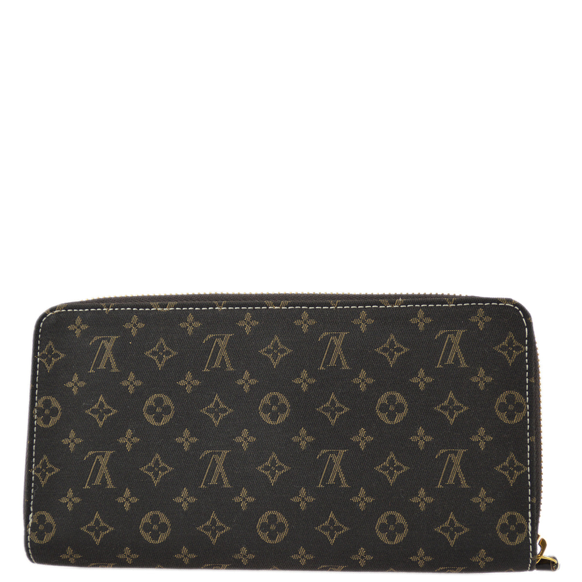 Louis Vuitton Brown Monogram Idylle Zippy Wallet M63009