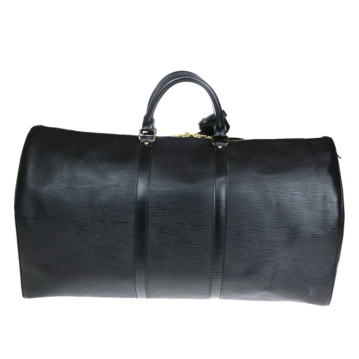 Louis Vuitton Keepall 55  Leather Travel Bag