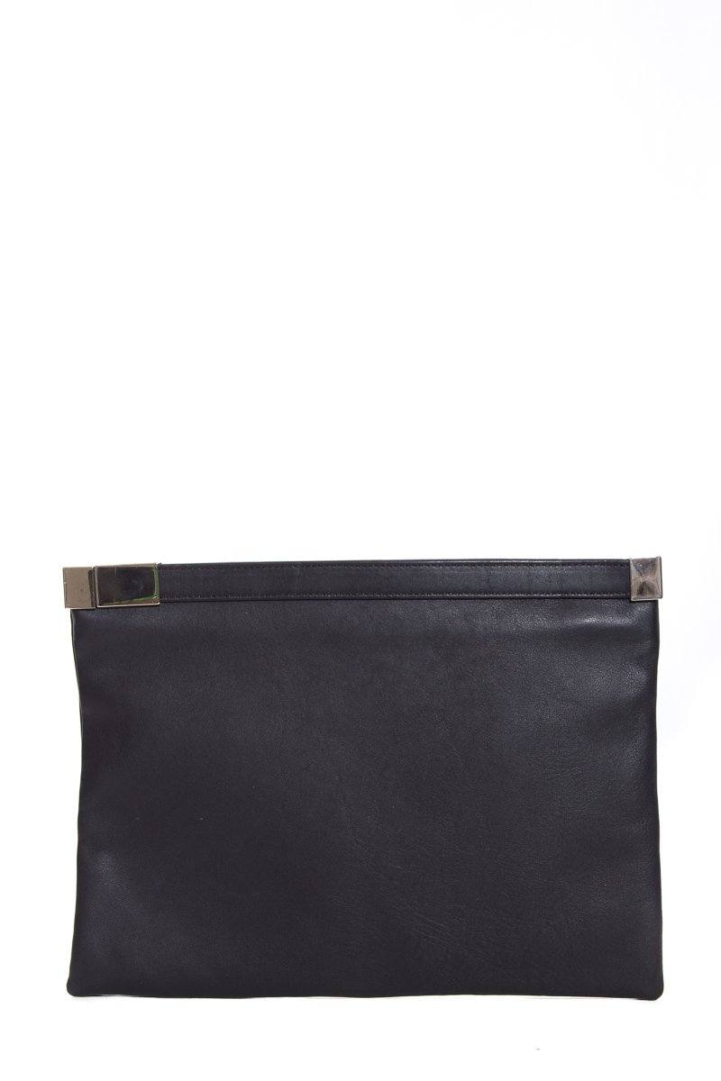 Maison Margiela Ziplock Black Clutch