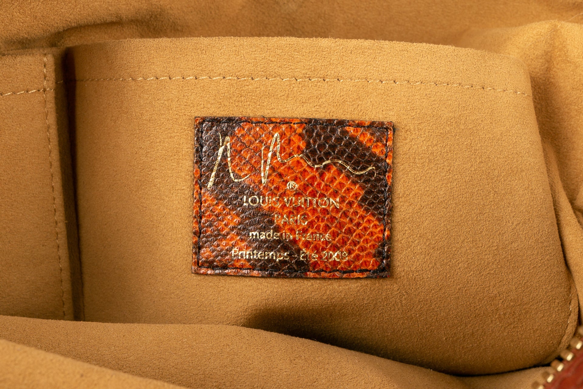 Sac "ManCrazy" Louis Vuitton par Richard Prince
