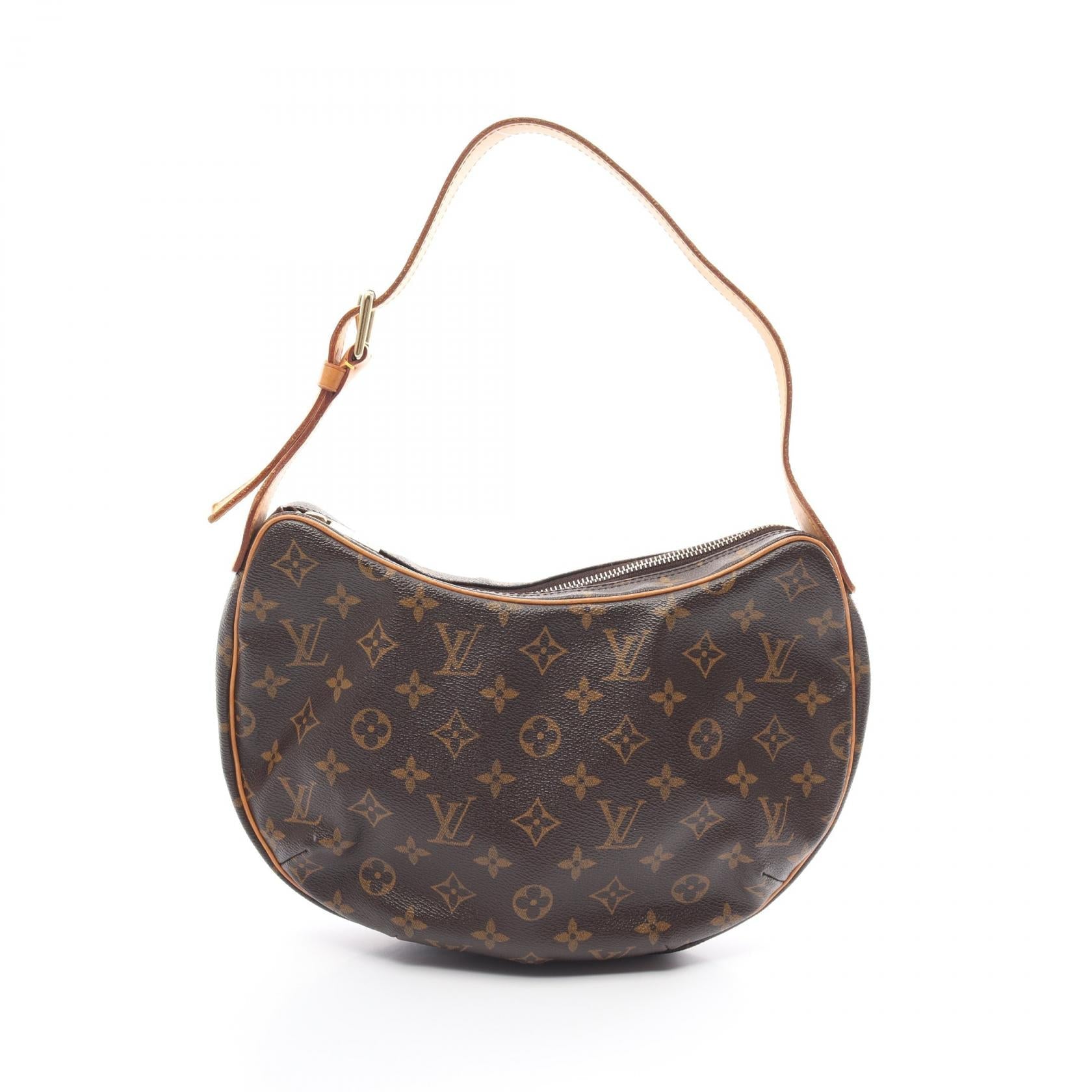 Louis Vuitton Monogram Croissant MM Canvas Shoulder Bag