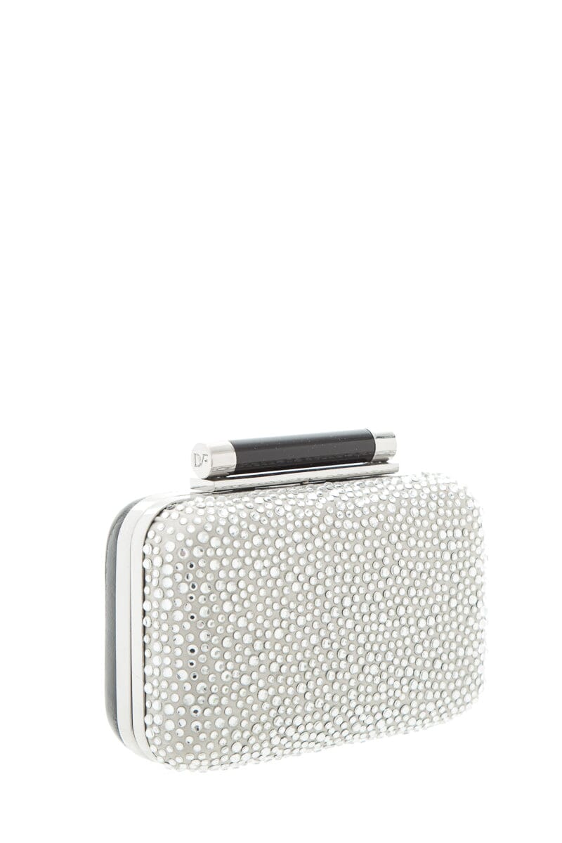Diane Von Furstenberg Black & Silver Handbag