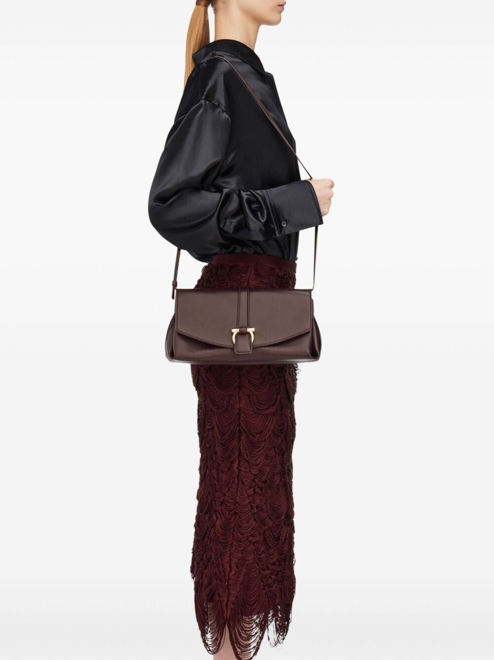 Ferragamo Women Chain Shoulder Bag