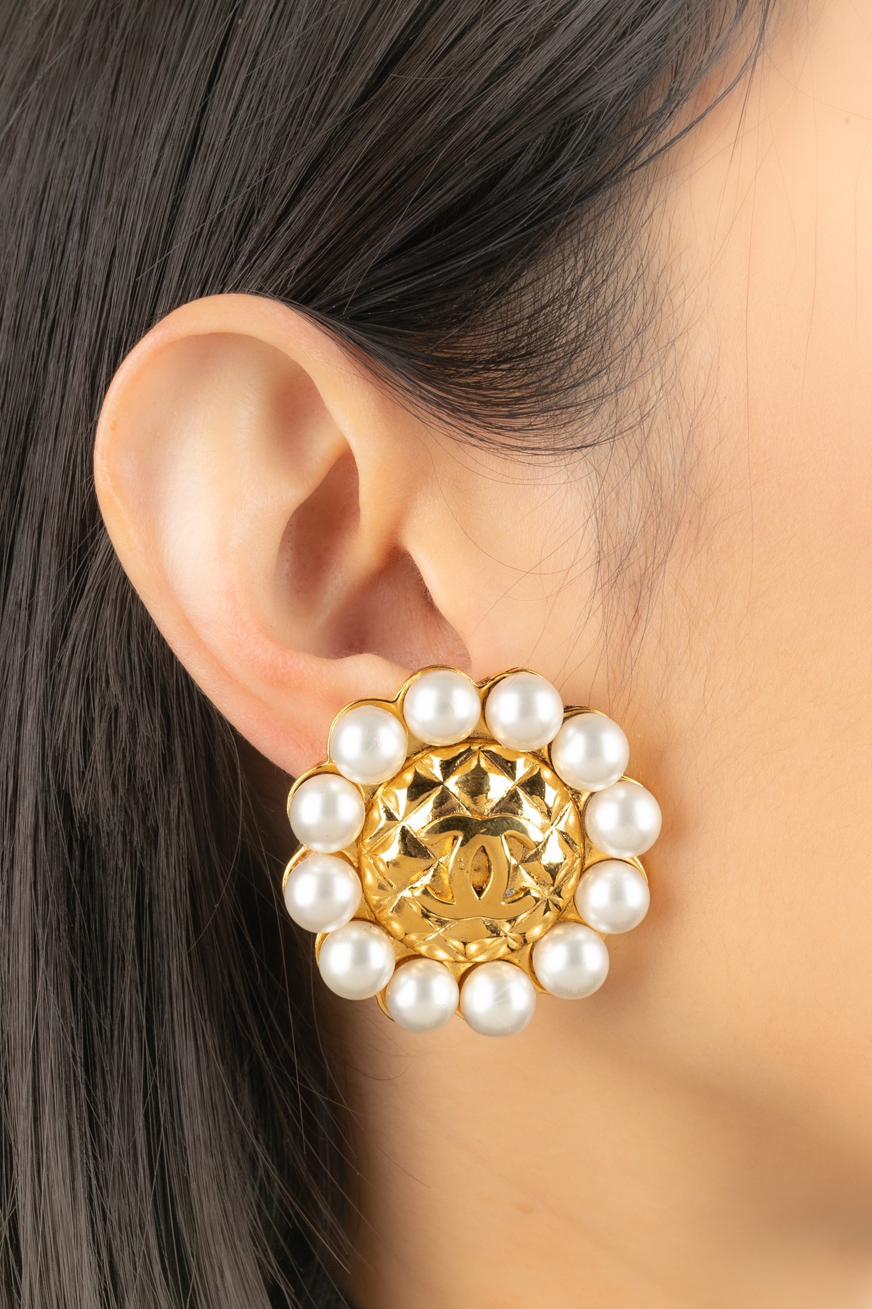 Boucles d'oreilles Chanel 1988