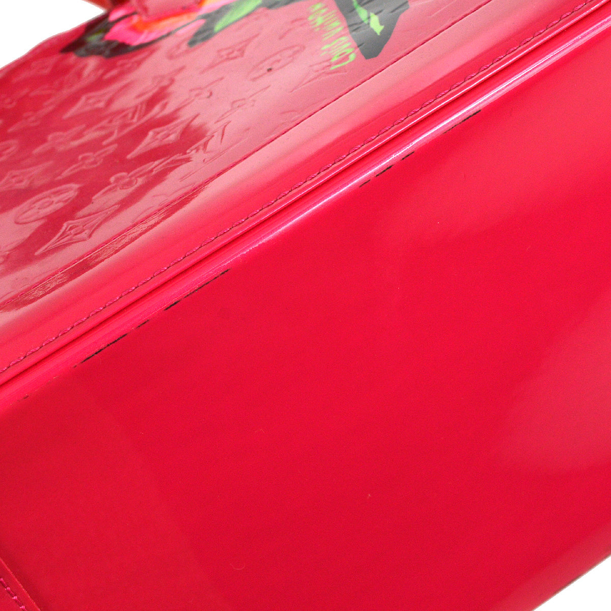Louis Vuitton 2009 Pink Vernis Alma MM M93686