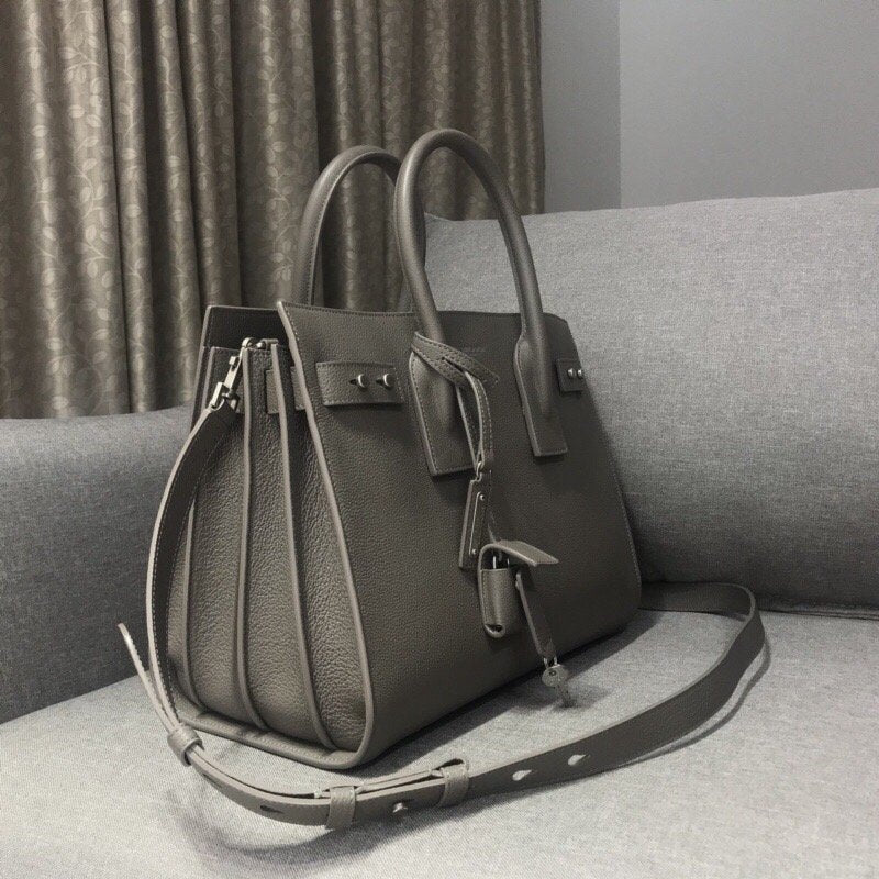 GLAMI Sac De Jour Small Stone Grey For Women 12.5in/32cm YSLÃ‚Â 