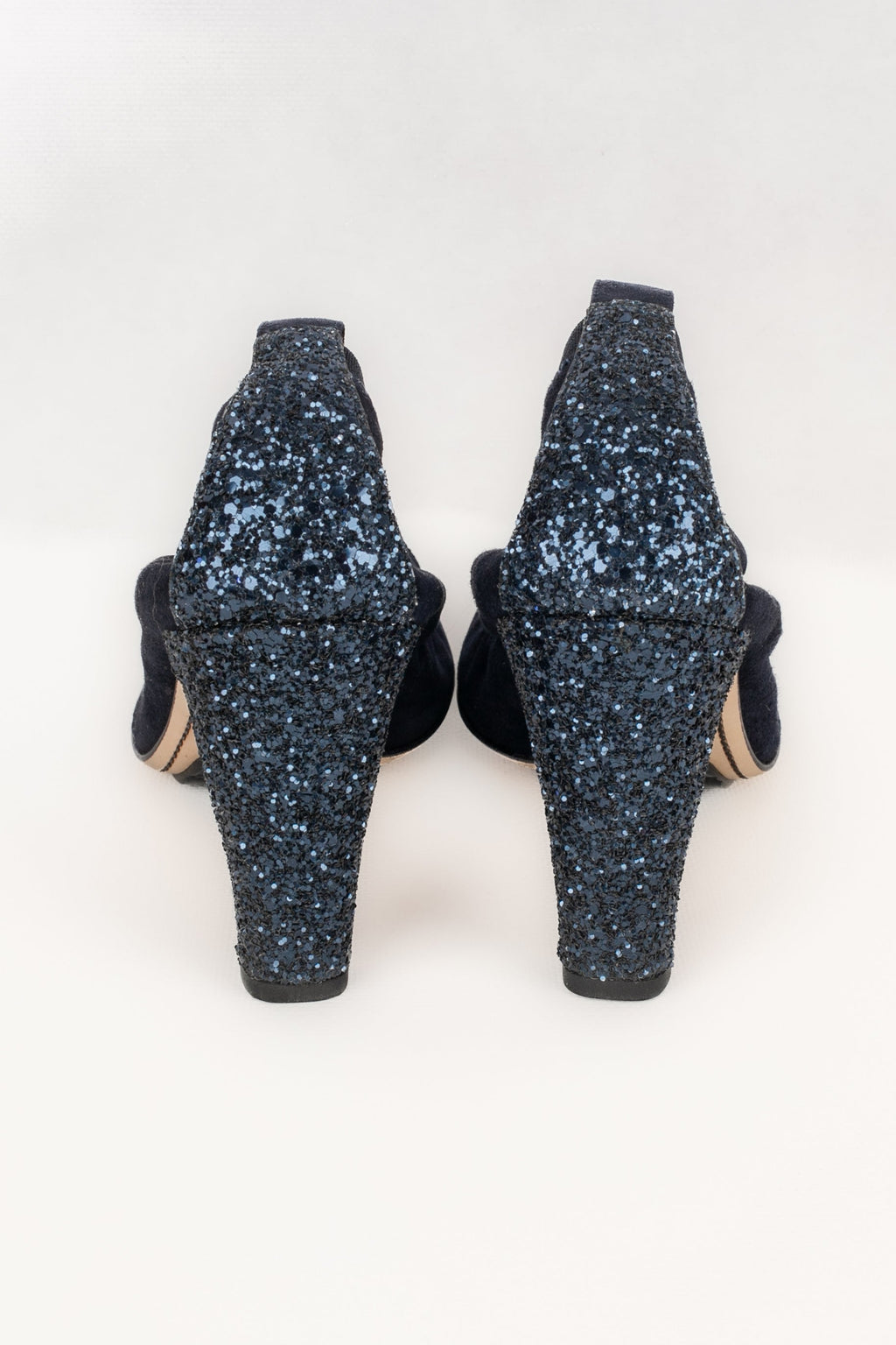 Escarpins à paillettes Chanel