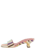 By Far Multicolor Sandal Mule Heels SZ 40