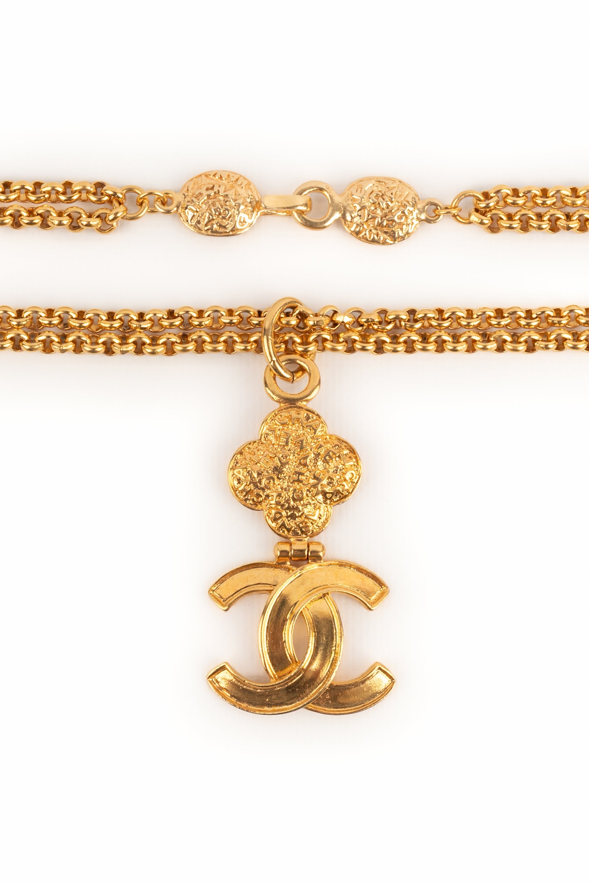 Collier pendentif Chanel Automne 1995