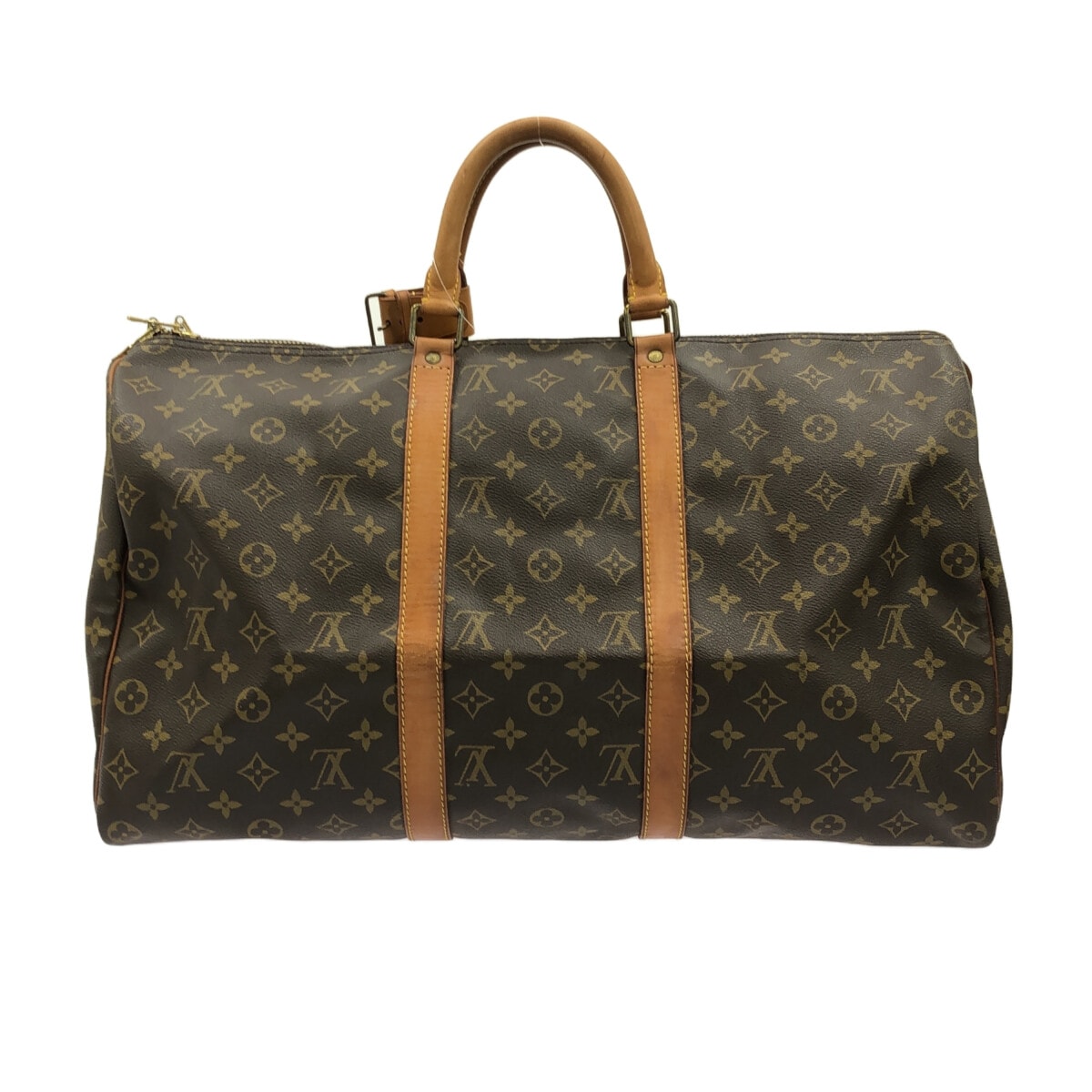 Louis Vuitton Keepall 50  Canvas Travel Bag ()