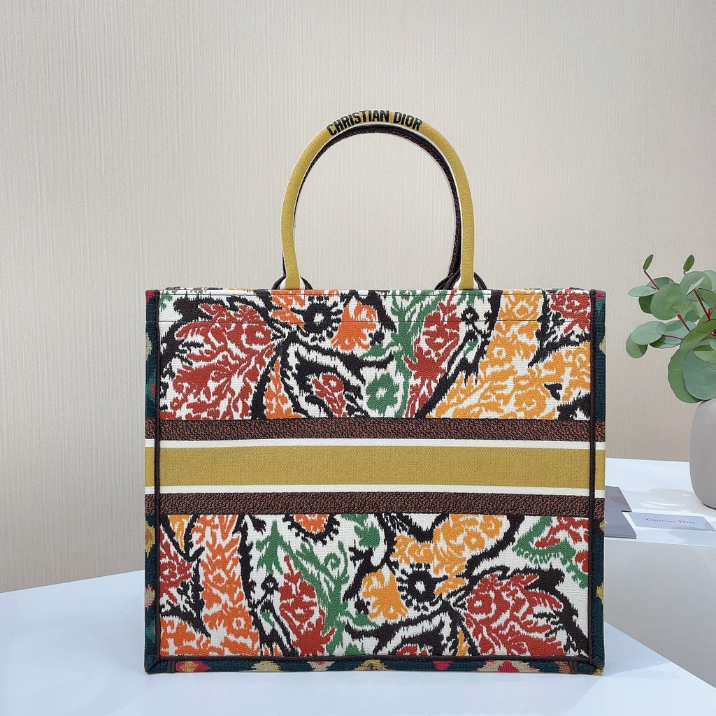 GLAMI Large Book Tote Multicolor, For Women, WomenÃ¢â‚¬â„¢s Handbags 16.5in/42cm CD