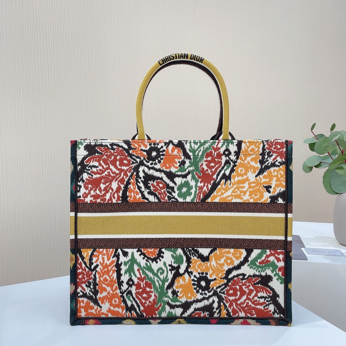 GLAMI Large Book Tote Multicolor, For Women, WomenÃ¢â‚¬â„¢s Handbags 16.5in/42cm CD