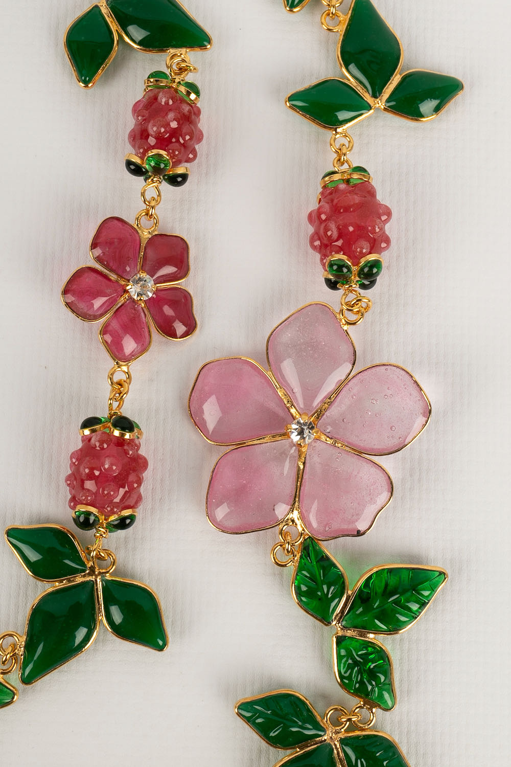 Collier fleurs Augustine