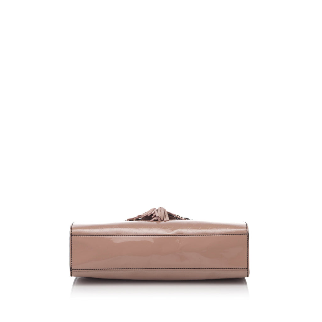 Gucci Emily Guccissima Patent Leather Bag