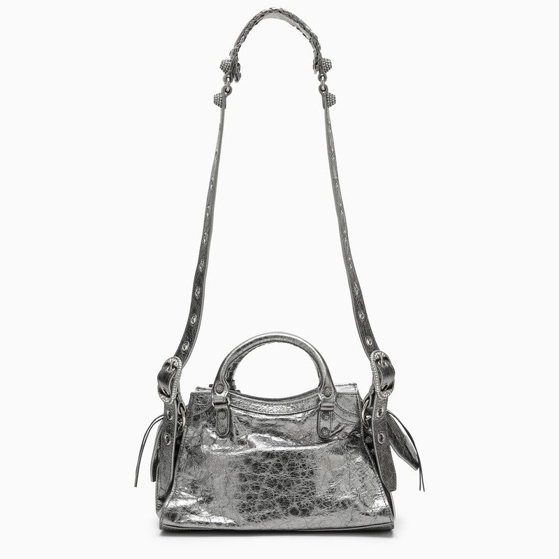 Balenciaga Neo Cagole Xs Bag Silver Women