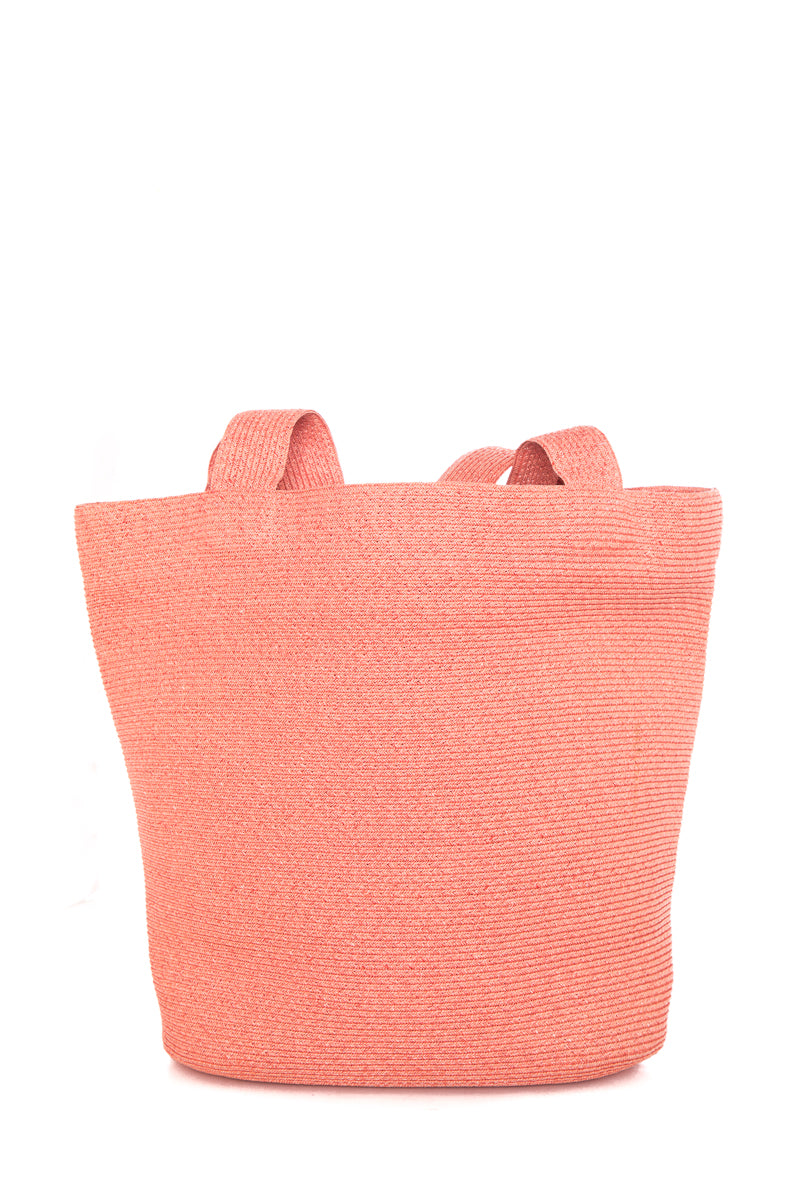 Eric Javits Coral Woven Tote