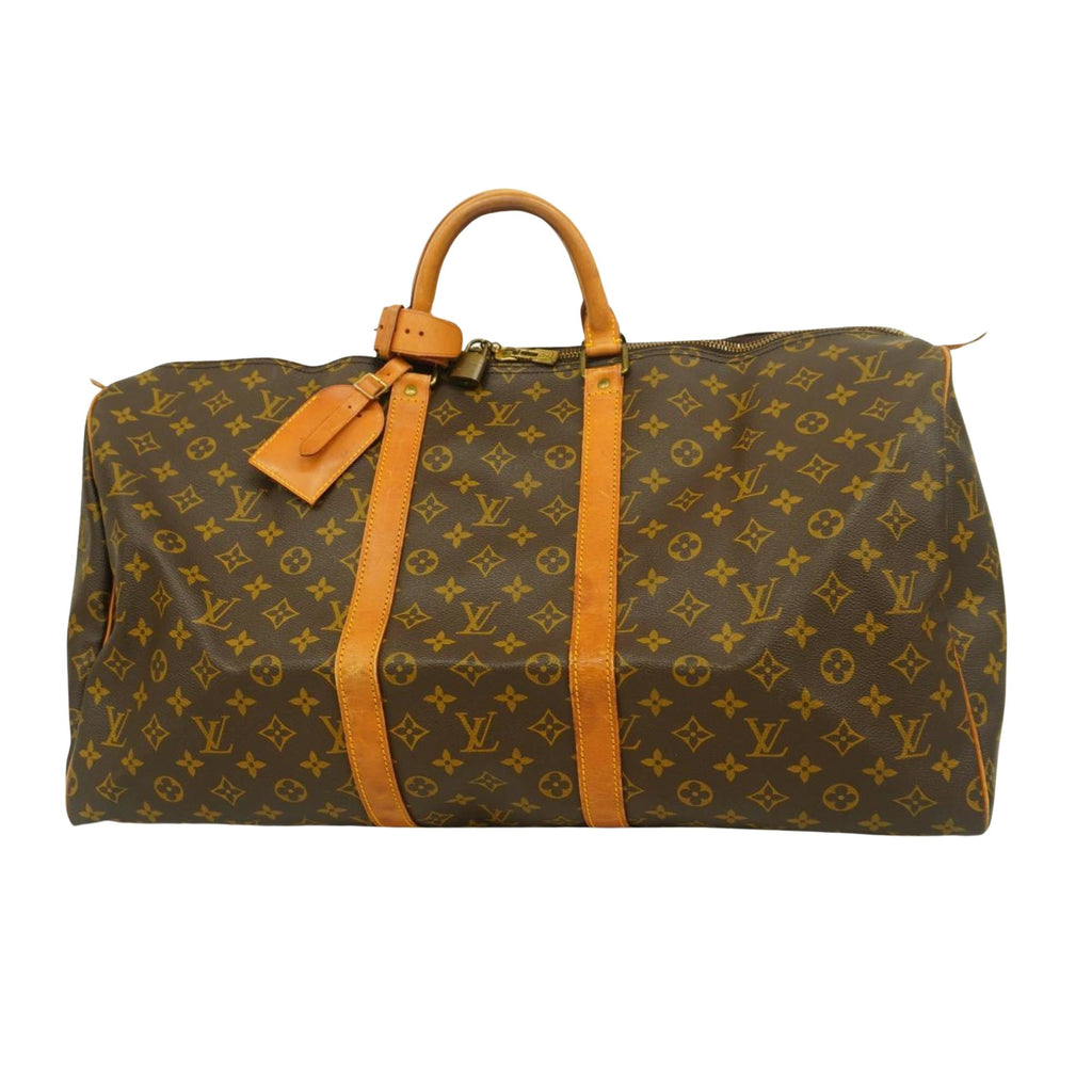 Louis Vuitton Keepall 55  Canvas Travel Bag ()