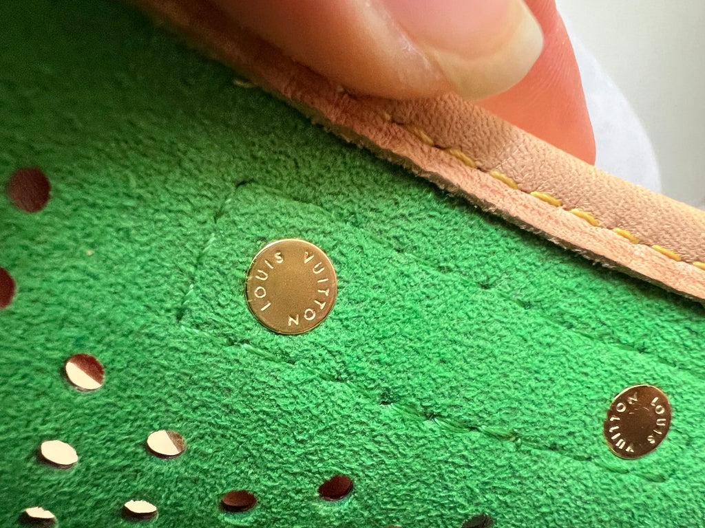 Louis Vuitton Perforated Monogram Green Musette Bag